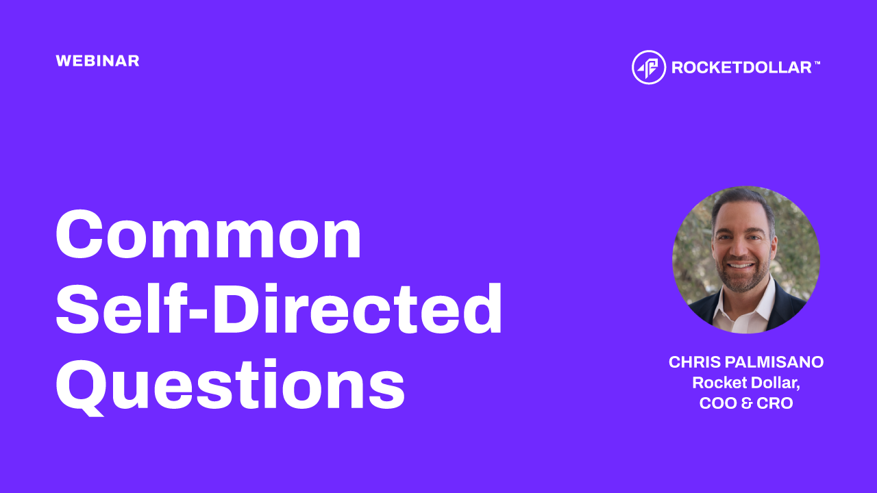 Webinar Replay: Common Self-Directed Questions